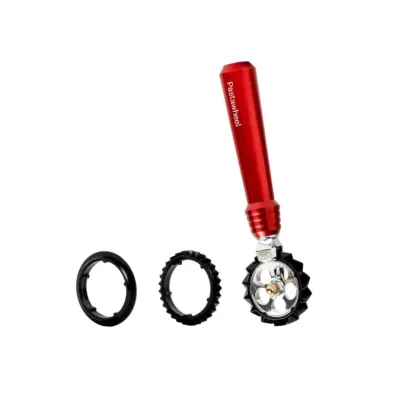  Pastawheel Makarna Hamuru Kesme Çarkı (Kırmızı)