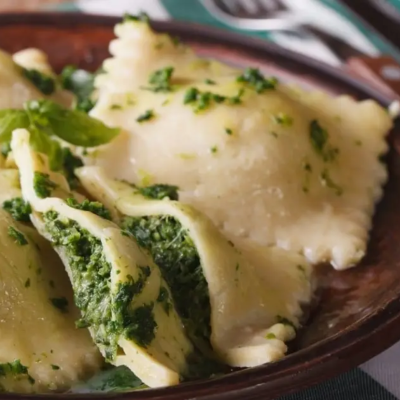 (Tarif) Ricotta ve Ispanaklı Ravioli