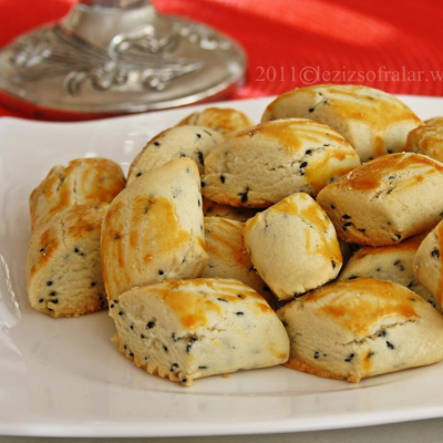 (Tarif) Tuzlu Çörek Otlu Kurabiye