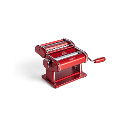 Atlas+ Kırmızı Manuel Makarna Makinesi